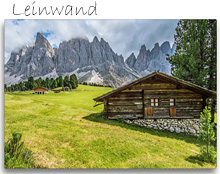 Geisler Alm Leinwand