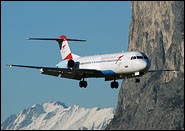 Fokker 100 Austrian Airlines