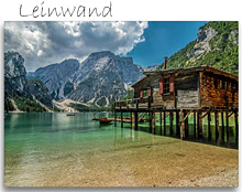 Pragser Wildsee Leinwand
