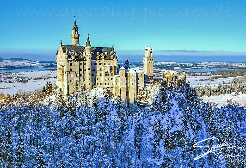 Schloss Neuschwanstein Winter